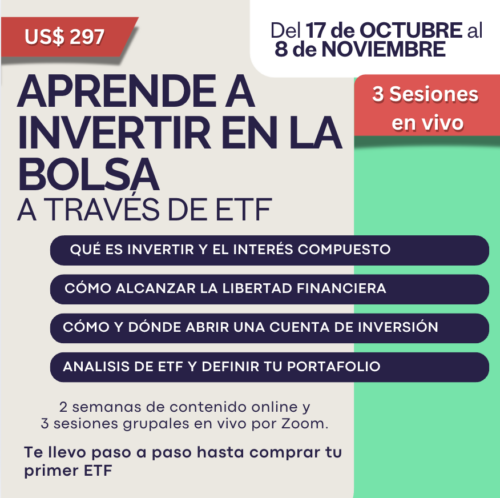 Aprende a invertir en la bolsa Paso a Paso – Octubre 2025